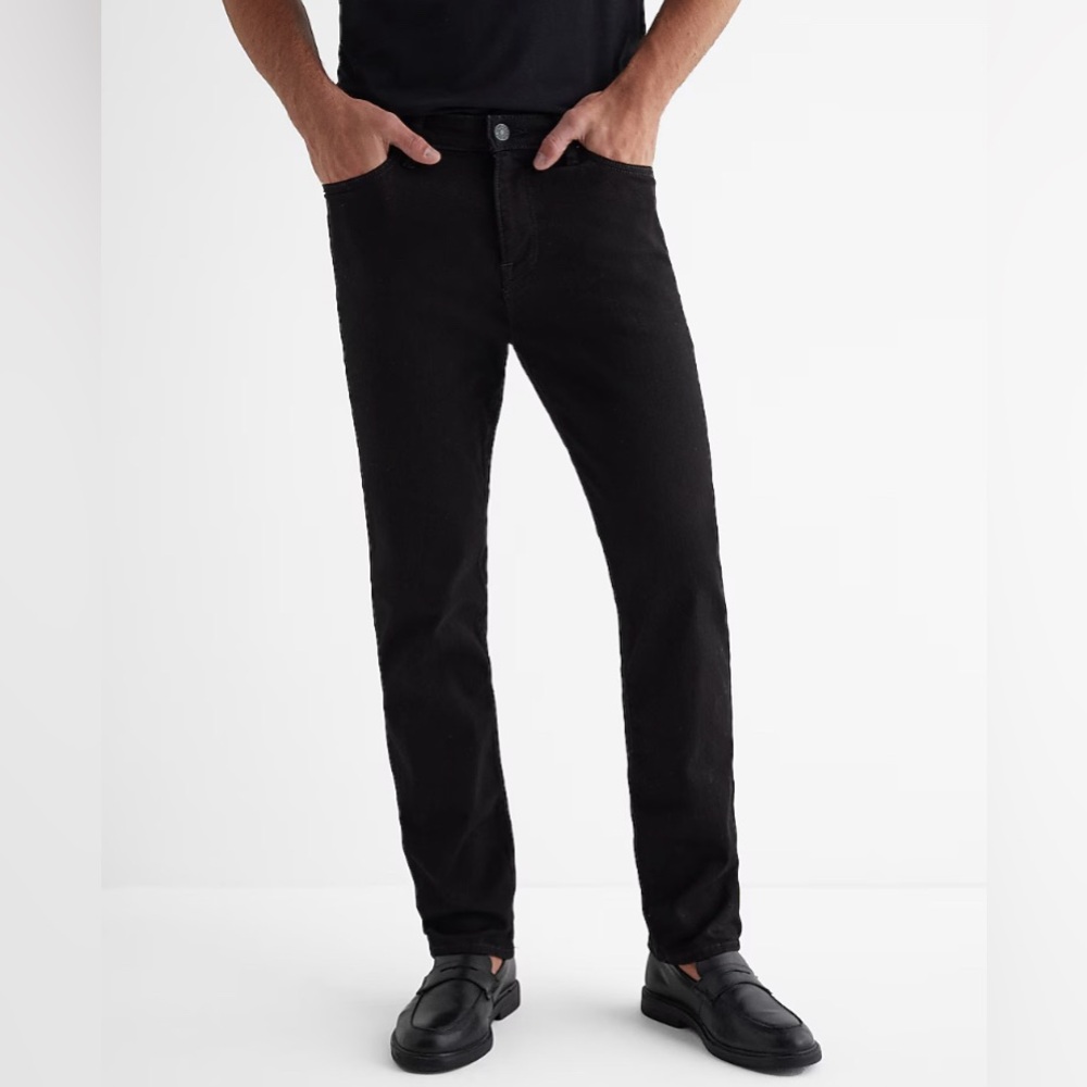 EXPRESS HYPERSTRETCH Slim Straight Jeans Size: 33X30